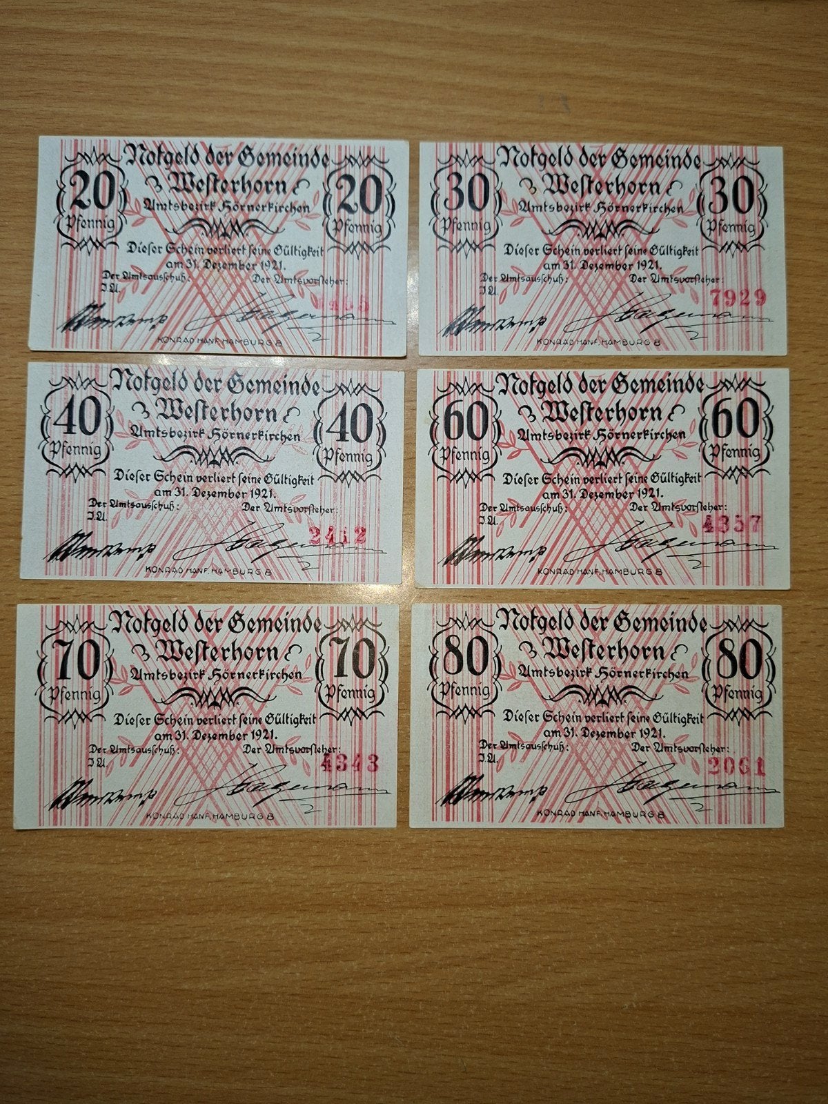 Duits Notgeld Westerhorn Noodgeld, Ophalen of Verzenden, Duitsland