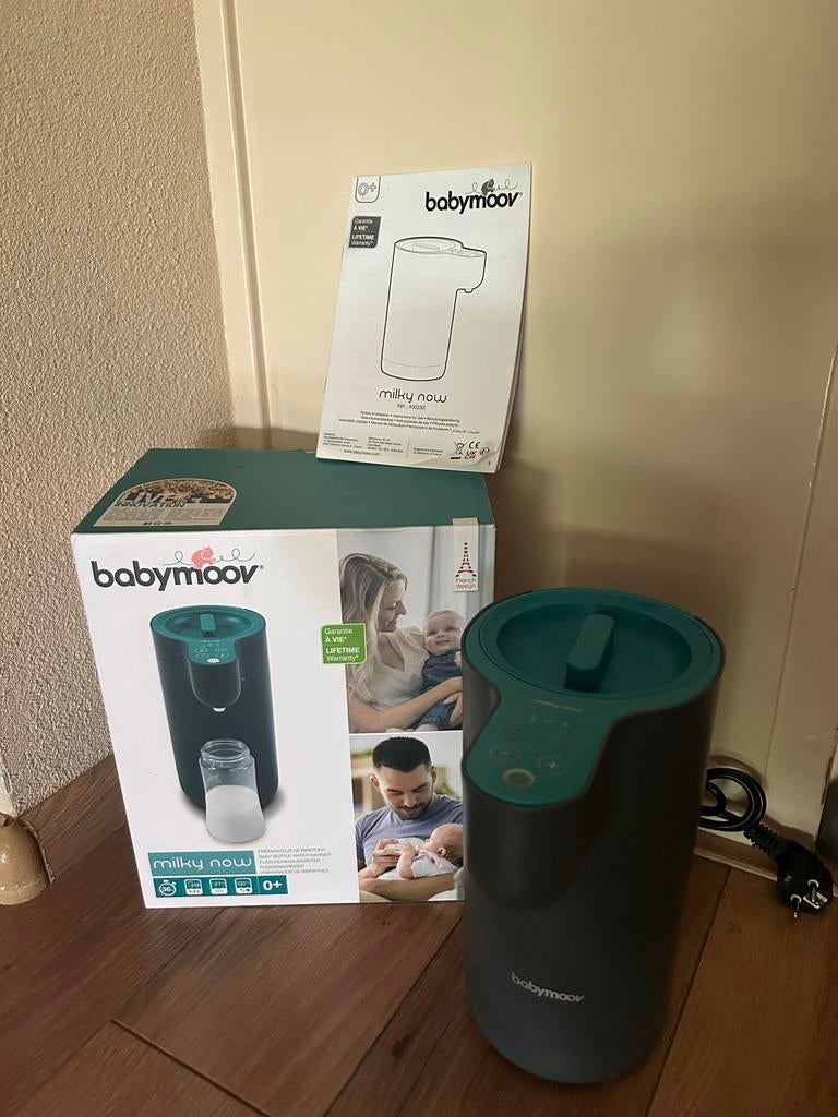 Babymoov Milky Now flessenwarmer, Ophalen, Zo goed als nieuw, Flessen- of potjesverwarmer