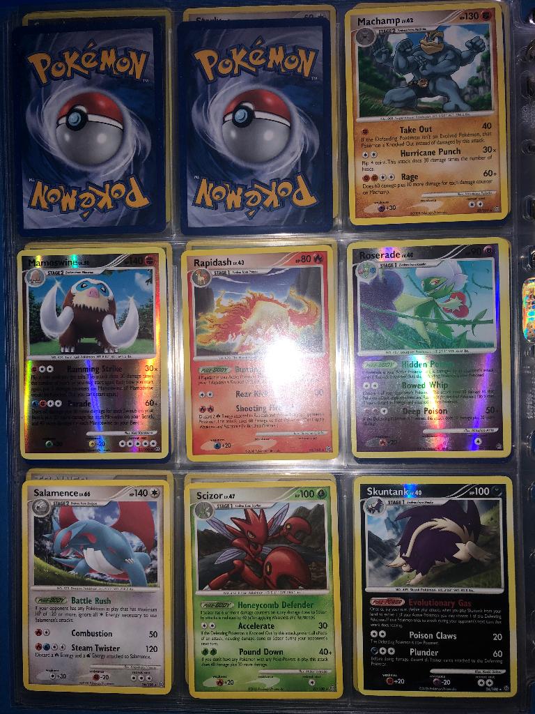 Pokémon kaarten., Ophalen of Verzenden, Zo goed als nieuw, Meerdere kaarten, Foil