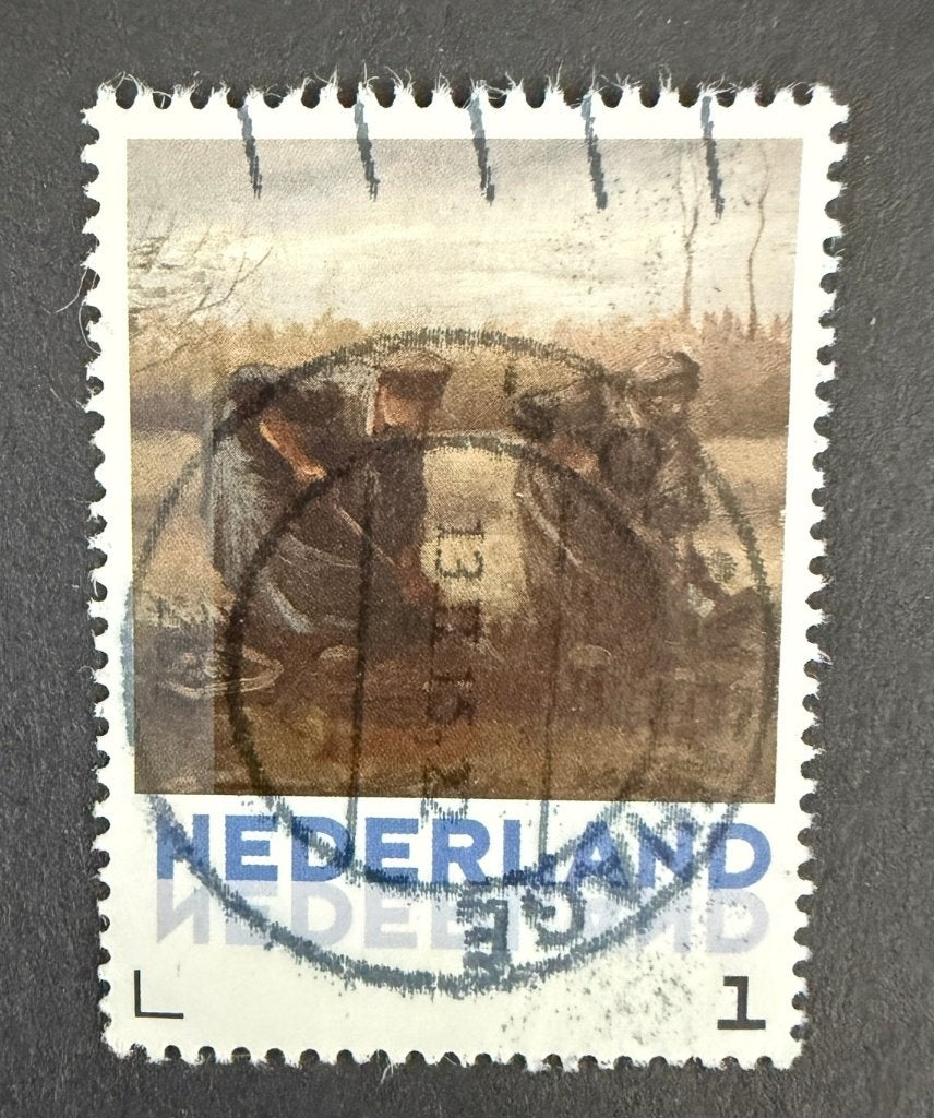 Vincent van Gogh 34, Ophalen of Verzenden, Na 1940, Gestempeld