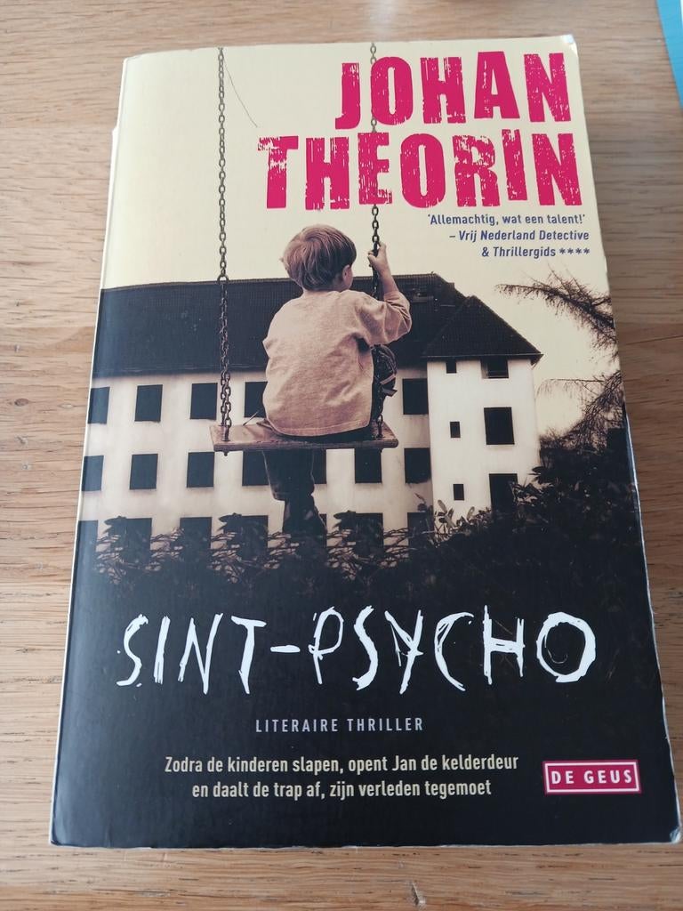 Johan Theorin - Sint-psycho, Boeken, Ophalen of Verzenden, Zo goed als nieuw, Johan Theorin