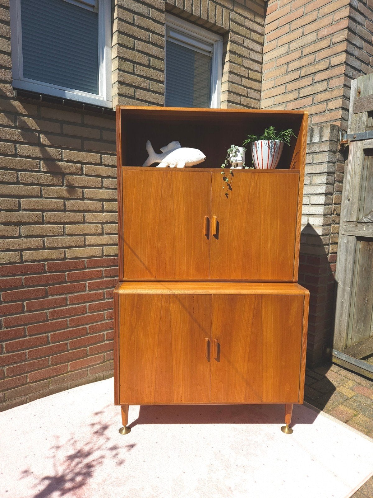 Vintage Mid Century A.A. Patijn kast, .., Minder dan 150 cm, A. A. Patijn, 150 tot 200 cm