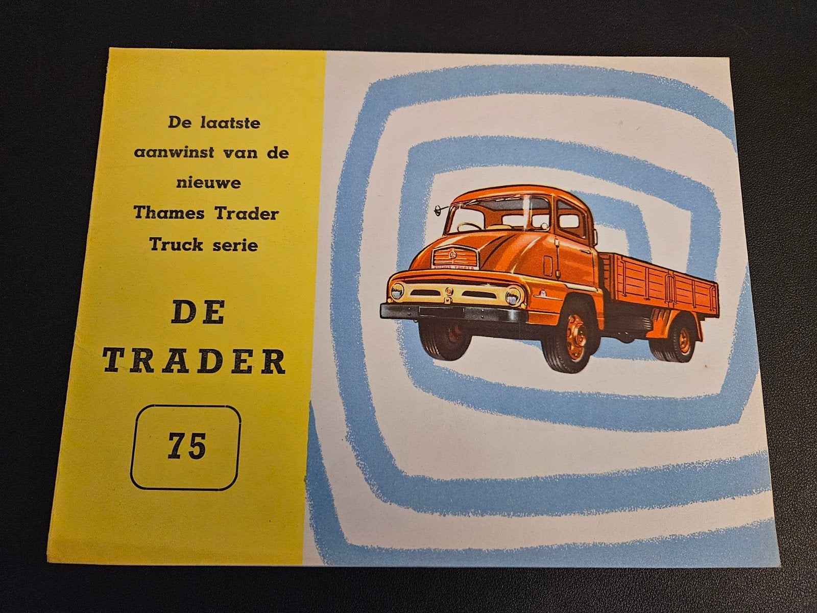 Brochure Thames Trader 75 1958, Ophalen of Verzenden, Zo goed als nieuw, Overige merken