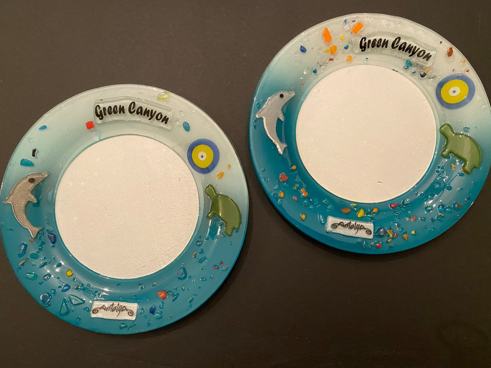 NIEUW 2 gebaksbordjes bordjes gebaksschoteltjes schoteltjes, Overige merken, Nieuw, Ophalen of Verzenden, Glas