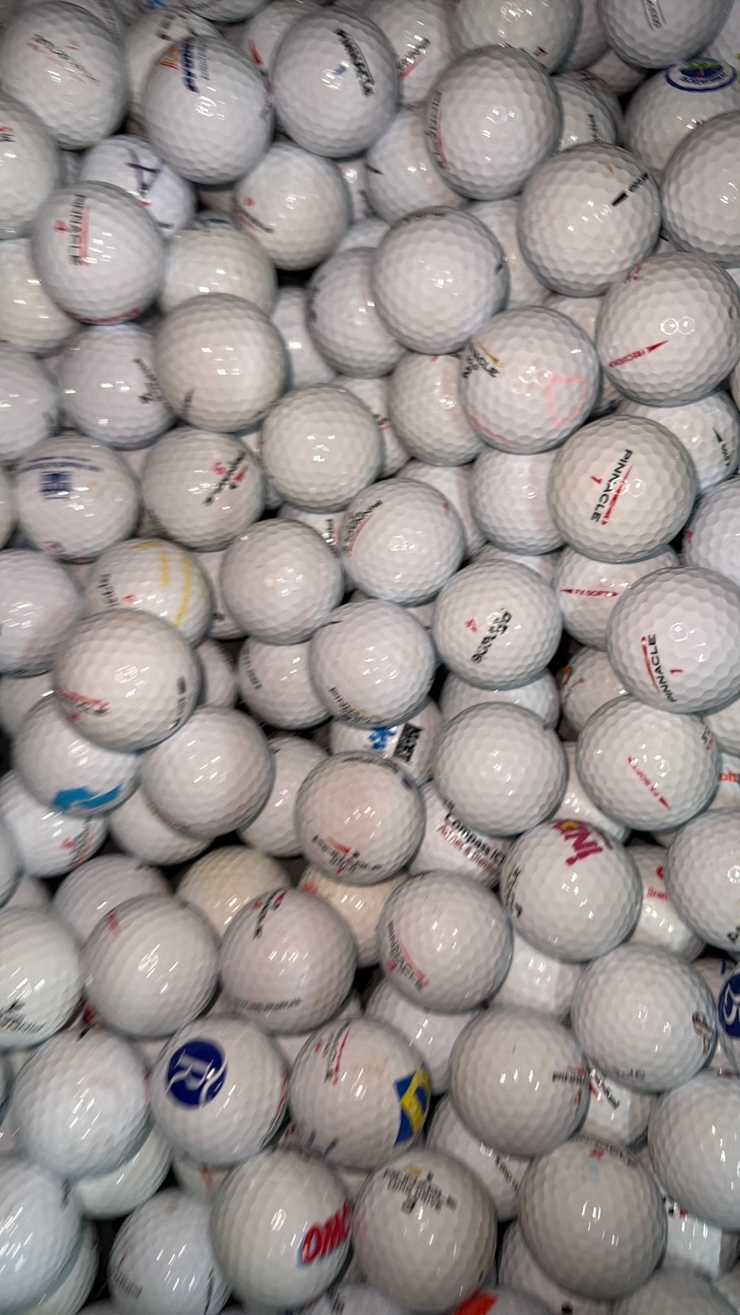 Pinnacle gold golfballen 100 stuks AAAA kwaliteit, Ophalen of Verzenden, Zo goed als nieuw, Bal(len)