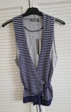 Sandwich Wikkelvest maat XL.., Kleding | Dames, Ophalen, Paars, Maat 46/48 (XL) of groter, Nieuw