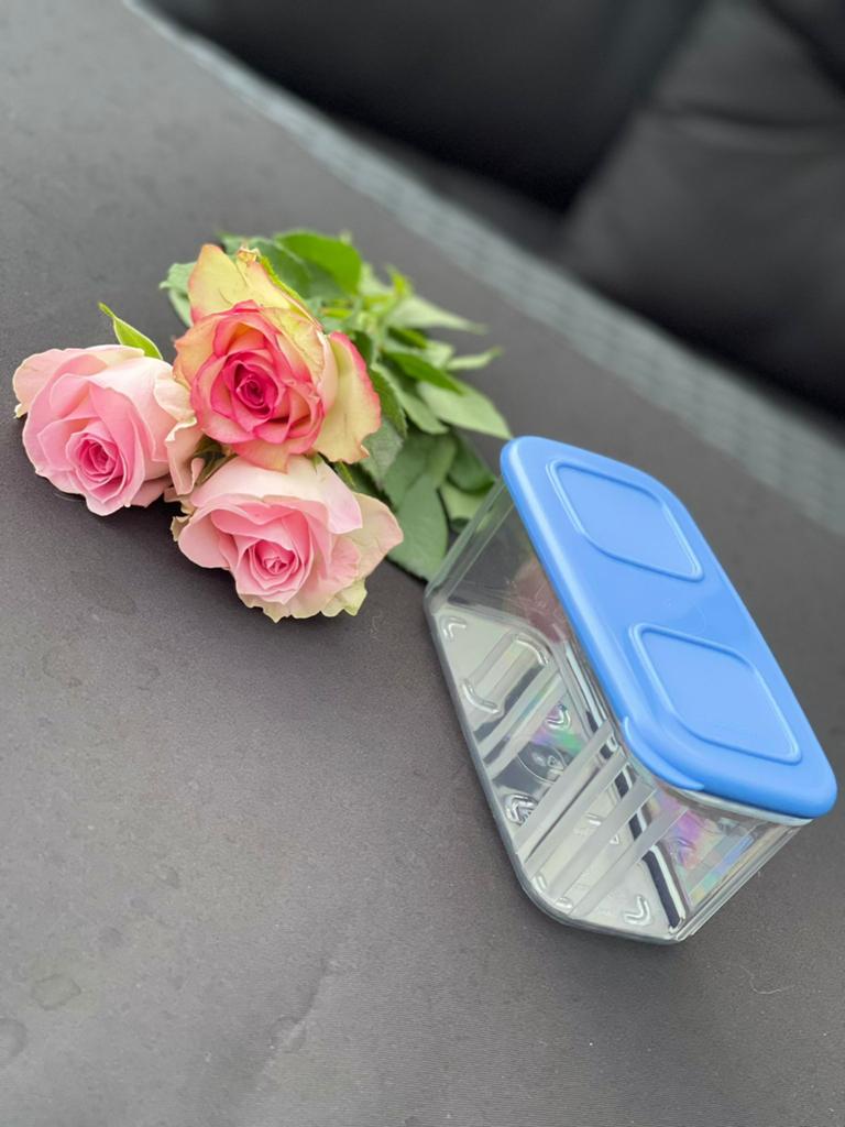 tupperware clear doos 460ml bewaardoos voorraaddoos, Ophalen of Verzenden, Nieuw