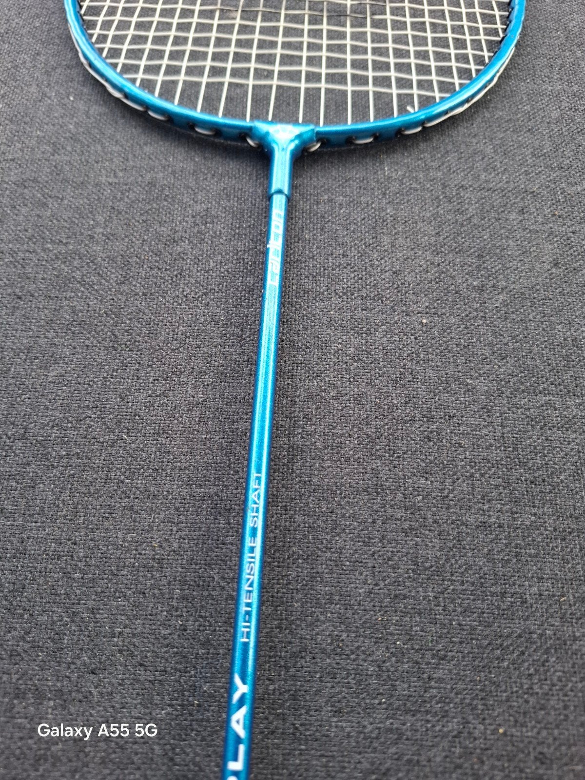 Carlton badmintonracket - Blauw, gebruikt, Gebruikt, Onbekend, Ophalen of Verzenden, Racket(s)