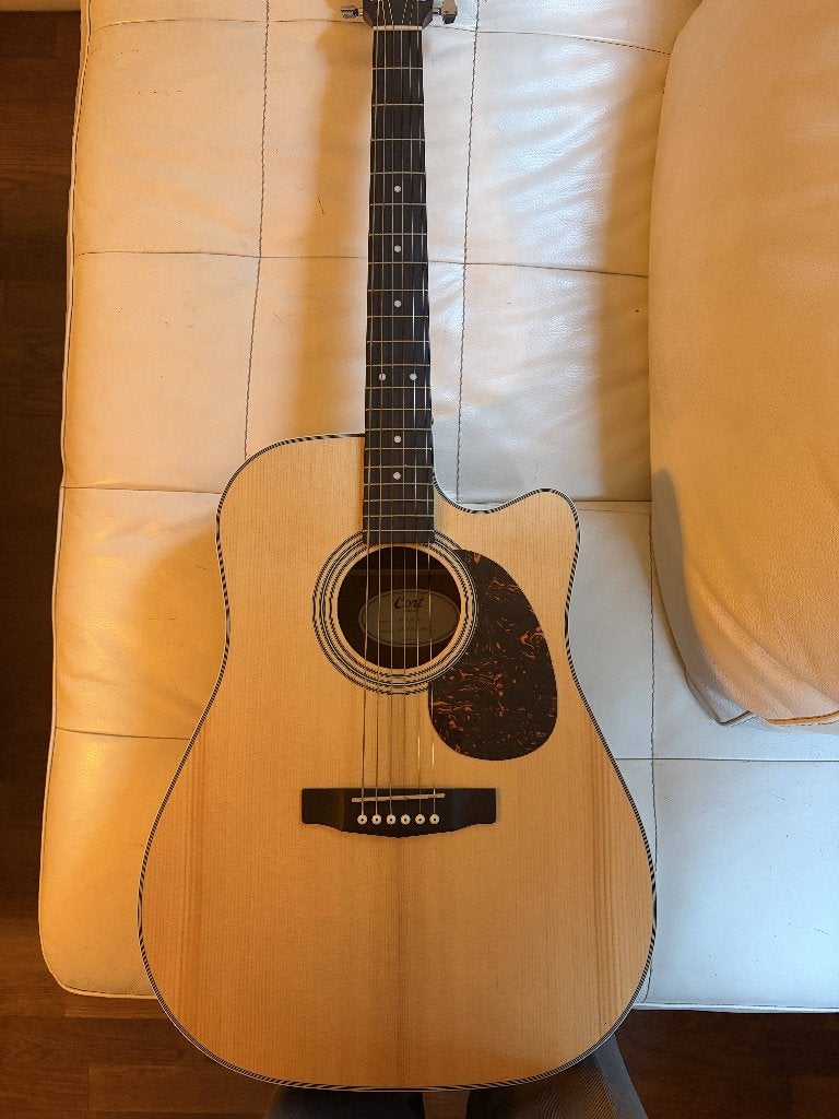 Cort MR500E OP Electro-Acoustic Guitar – Like New, Ophalen of Verzenden, Zo goed als nieuw, Klassieke of Spaanse gitaar