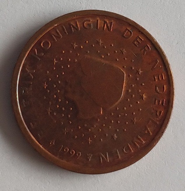 5 cent 1999 munt, volgnr 35, Ophalen of Verzenden, Koningin Beatrix, Losse munt