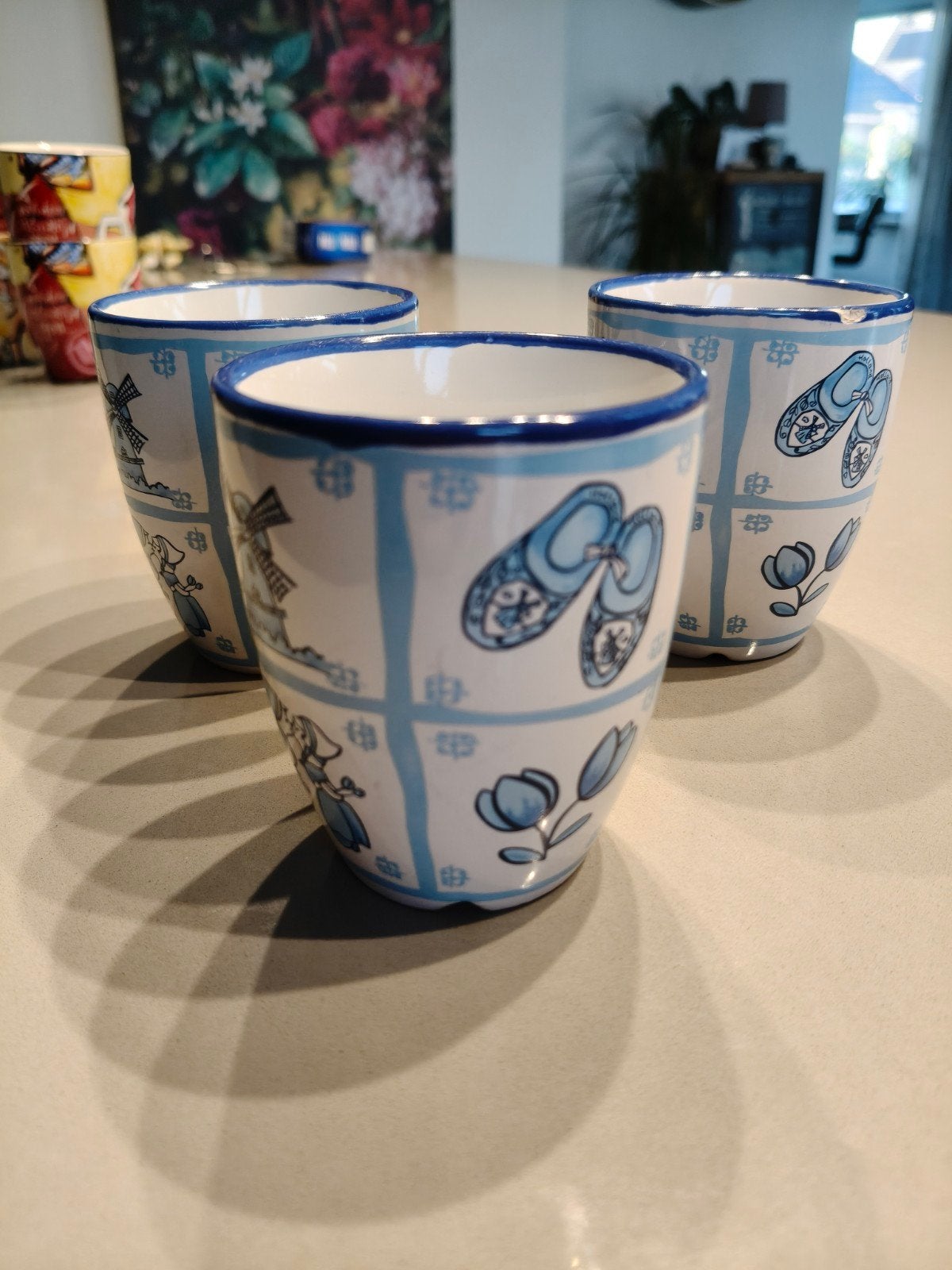 Xenos Senseo koffiekopjes Holland, Gebruikt, Overige merken, Ophalen of Verzenden, Overige stijlen