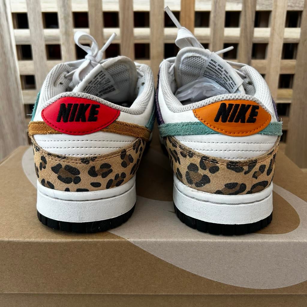 Nike Dunk Low SE Safari Mix - EU 39 - Zeer goede staat, Kleding | Dames, Schoenen, Overige kleuren, Ophalen of Verzenden, Sneakers of Gympen