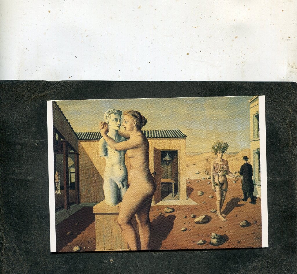Ansicht Paul Delvaux - Pygmalion, Verzenden, 1980 tot heden, Ongelopen