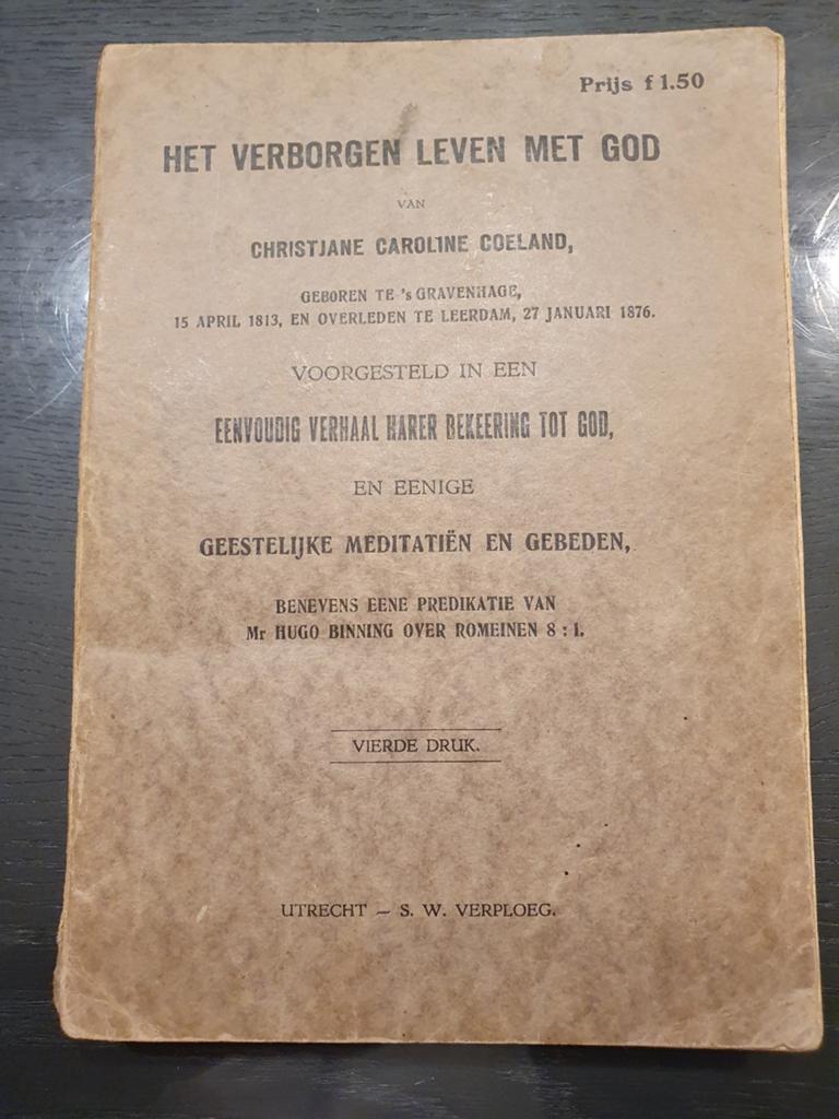 Het Verborgen Leven Met God - Christjane Caroline Coeland, Boeken, Ophalen of Verzenden, Gelezen, Christjane Caroline Coeland