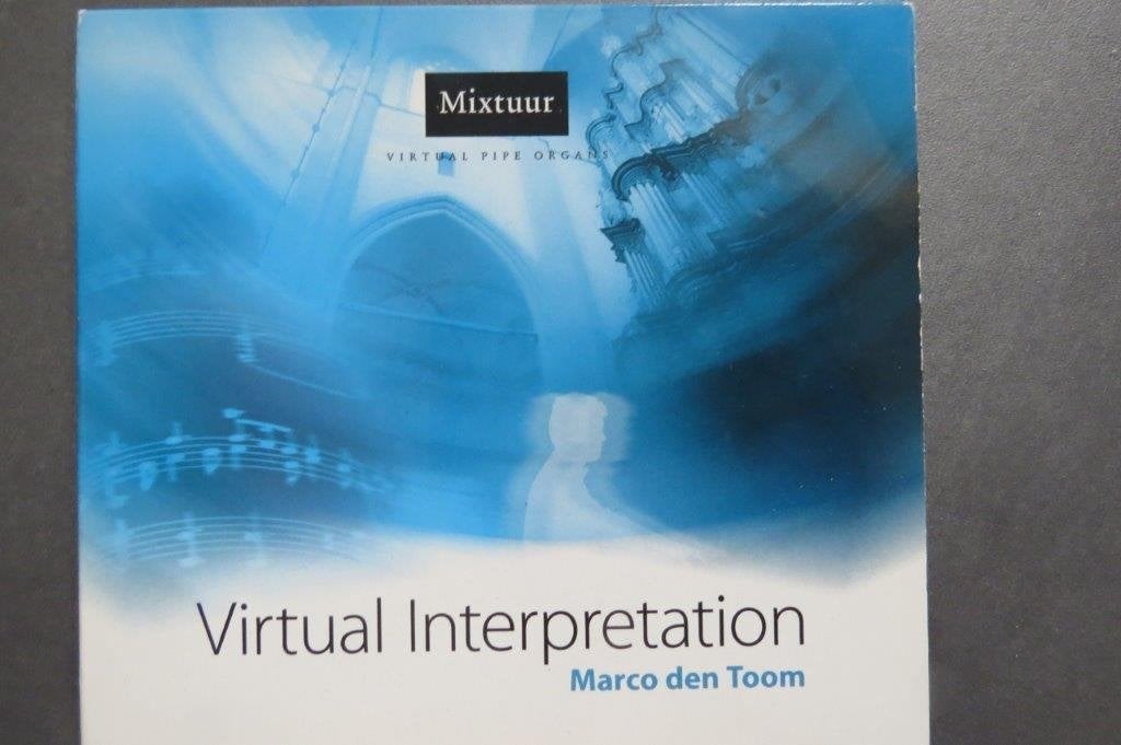 Cd orgel Mixtuur: Marco den Toom, Virtual Interpretation, Ophalen of Verzenden, Classicisme, Zo goed als nieuw, Kamermuziek