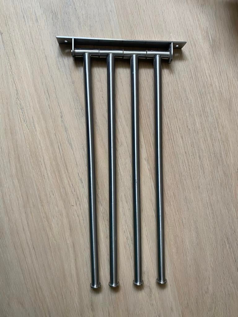IKEA Grundtal Handdoekrek / Keukenrek RVS, Huis en Inrichting, IKEA, Zilver, Ophalen of Verzenden, Metaal