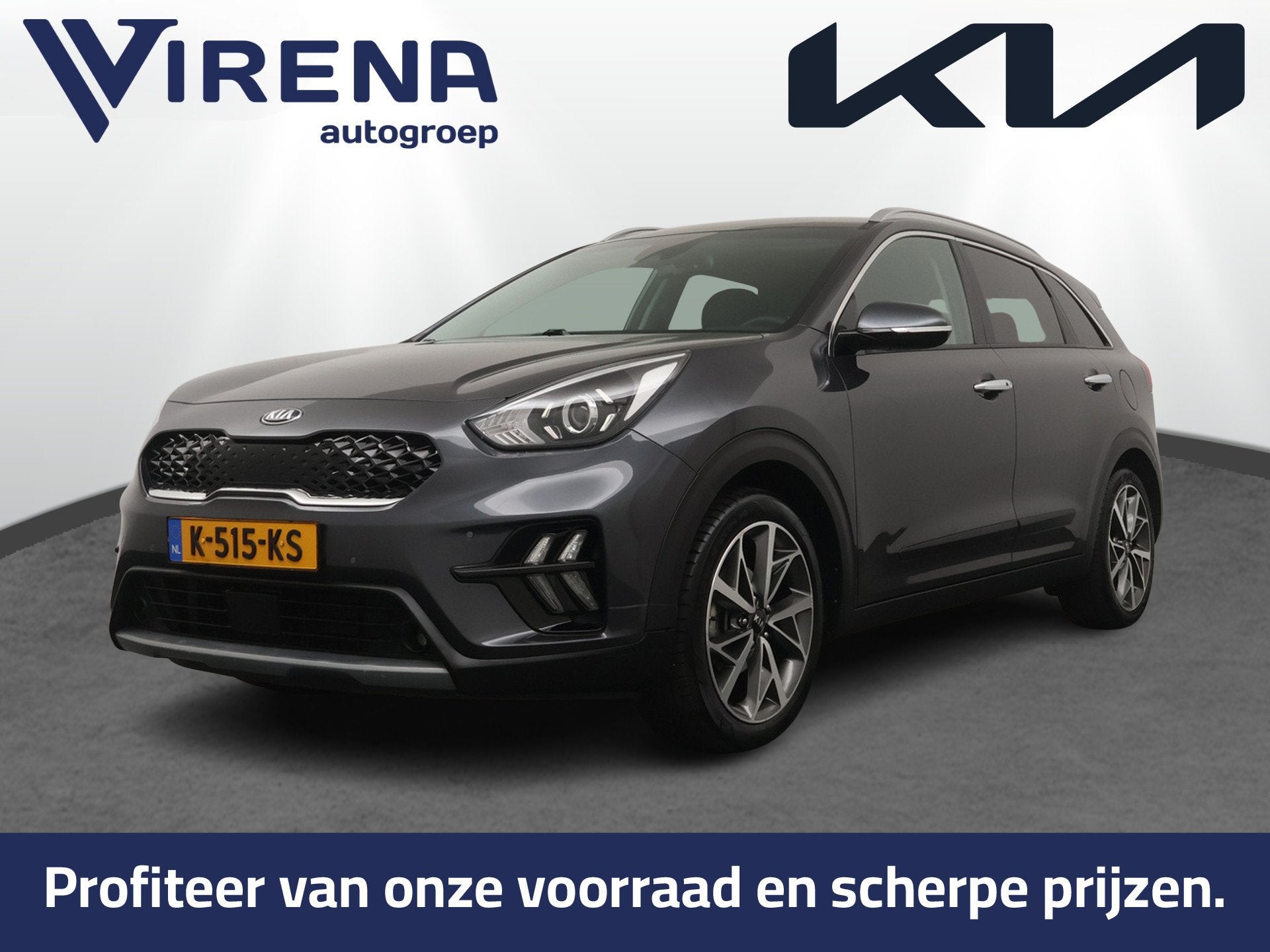 Kia Niro 1.6 GDi Hybrid DynamicPlusLine - Stoel / Stuurwielv
