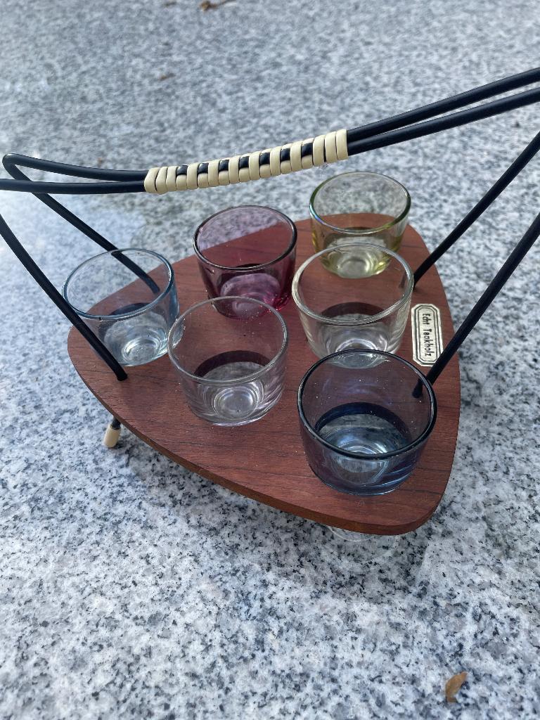 Vintage likeurset puntgaaf., Ophalen of Verzenden