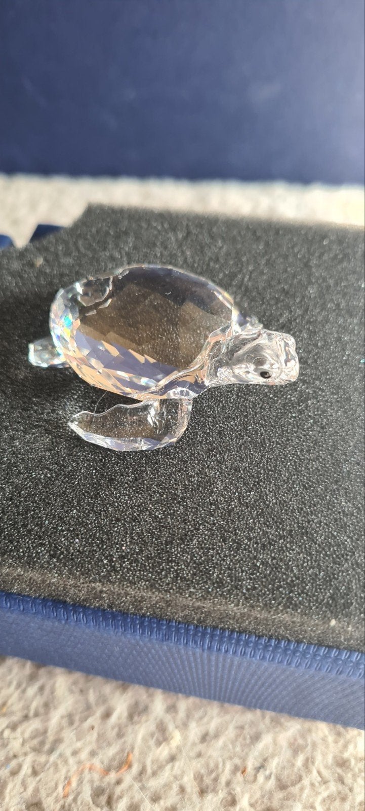Swarovski Zeeschildpad, Verzamelen, Ophalen of Verzenden, Zo goed als nieuw, Figuurtje