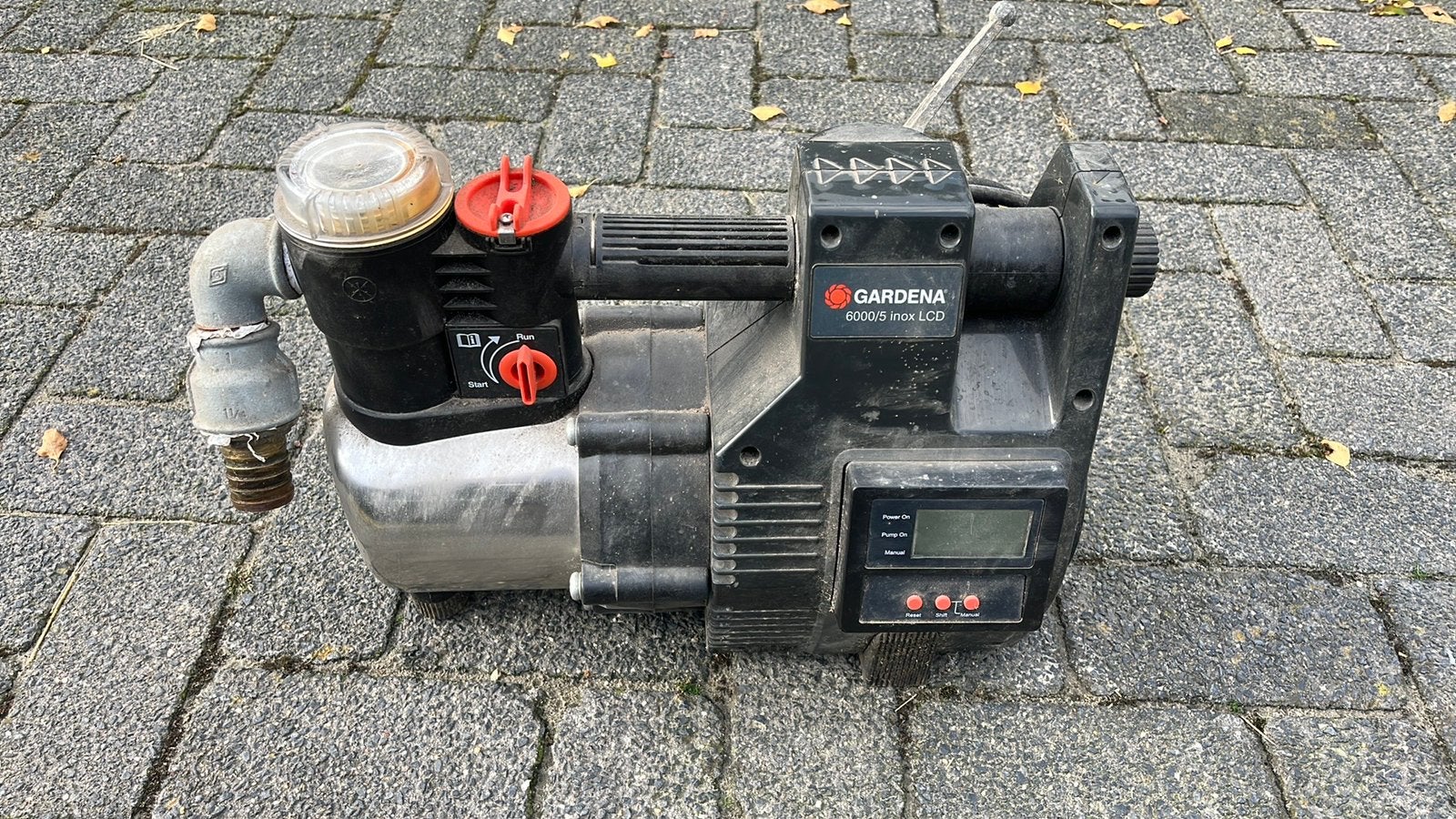 Gardena 6000/5 Inox LCD Hydrofoorpomp, Tuin en Terras, Waterpompen, Ophalen, Gebruikt, Elektrisch, Hydrofoorpomp