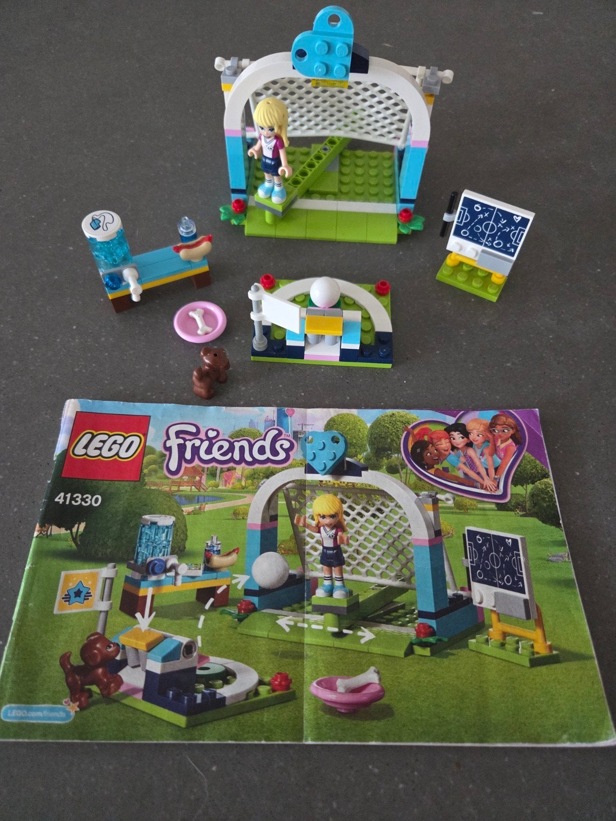 lego 41330 voetbaltraining, Lego, Friends, Ophalen of Verzenden, Zo goed als nieuw