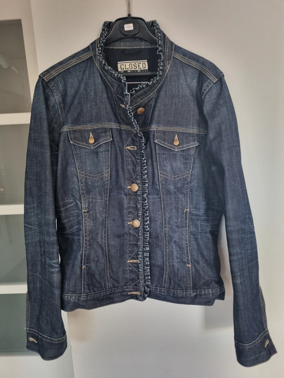 Closed stretch spijkerjasje  M (38/40), Kleding | Dames, Maat 38/40 (M), Blauw, Closed, Ophalen of Verzenden