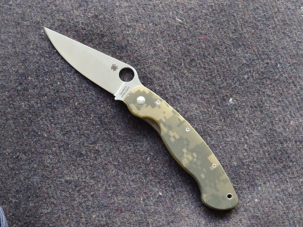 Spyderco military (full size) digicam, Ophalen of Verzenden, Gebruikt