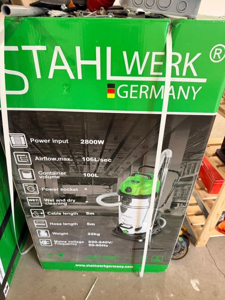 Professionele stofzuiger, Ophalen, Nieuw, 2000 watt of meer