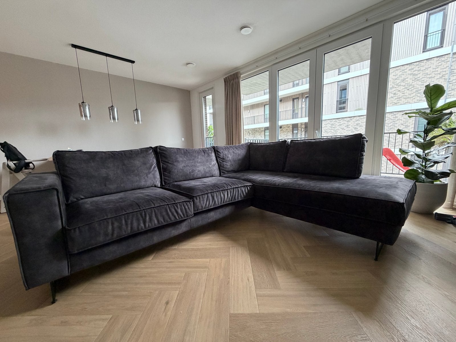 Hoekbank Zitmaxx uit 2022 - 275x220 cm, Ophalen, 250 tot 300 cm, Gebruikt, Hoekbank