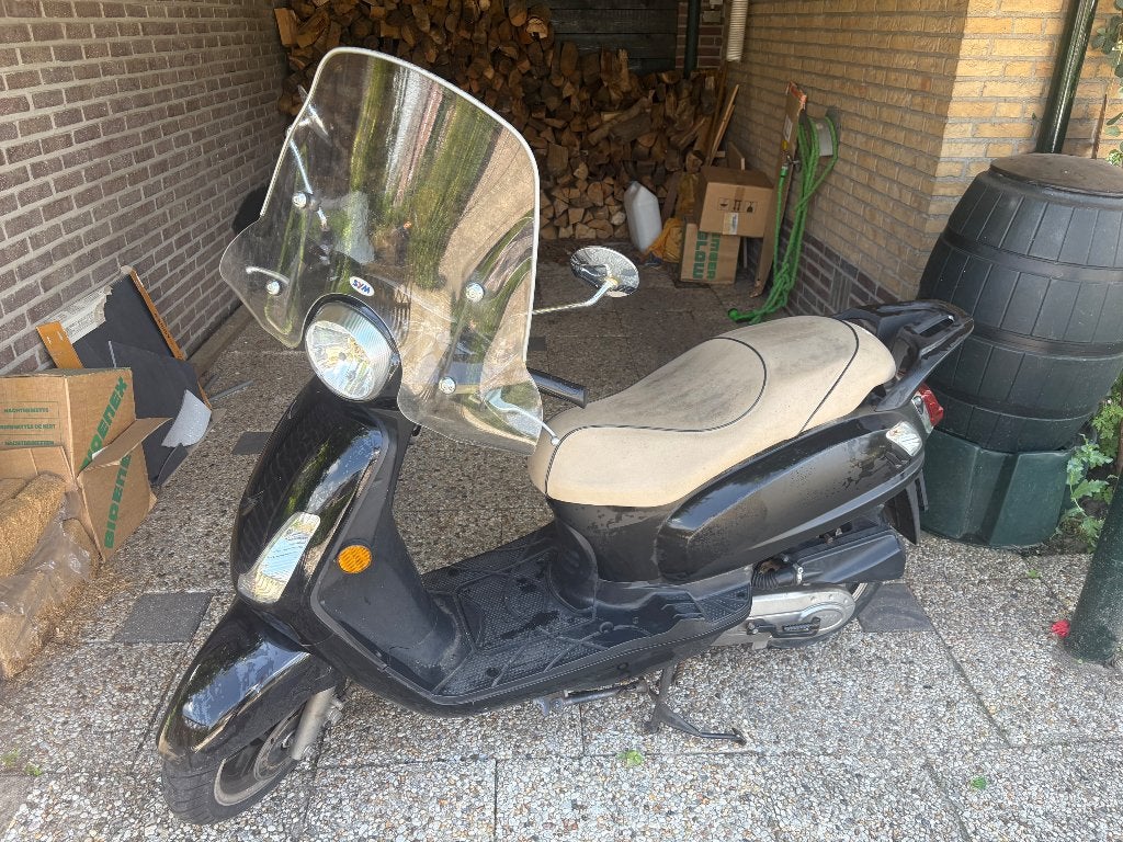 SYM Fiddle II 50cc Scooter, Fietsen en Brommers, Ophalen, Gebruikt, Maximaal 45 km/u, Benzine