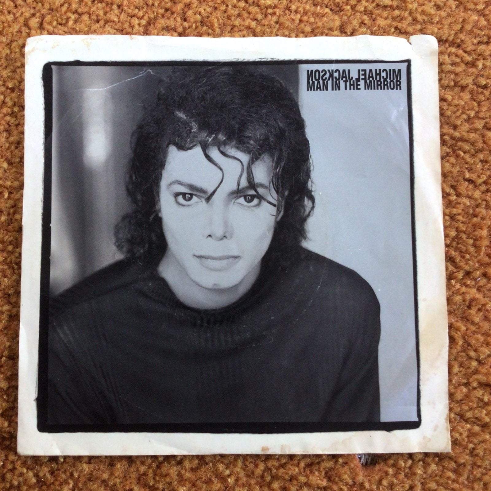 Michael Jackson - man in the mirror, Ophalen of Verzenden, Zo goed als nieuw, Pop