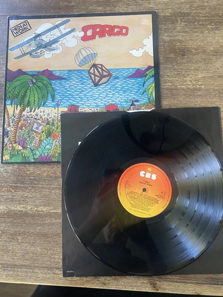 Men At Work – Cargo, LP, Pop, Ophalen of Verzenden, Zo goed als nieuw