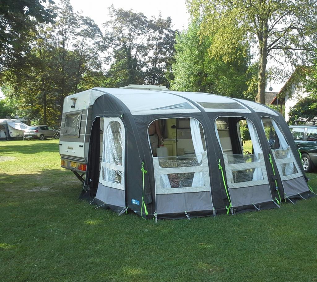 Kampa Ace air 400 oppompbare voortent, Ophalen, Gebruikt