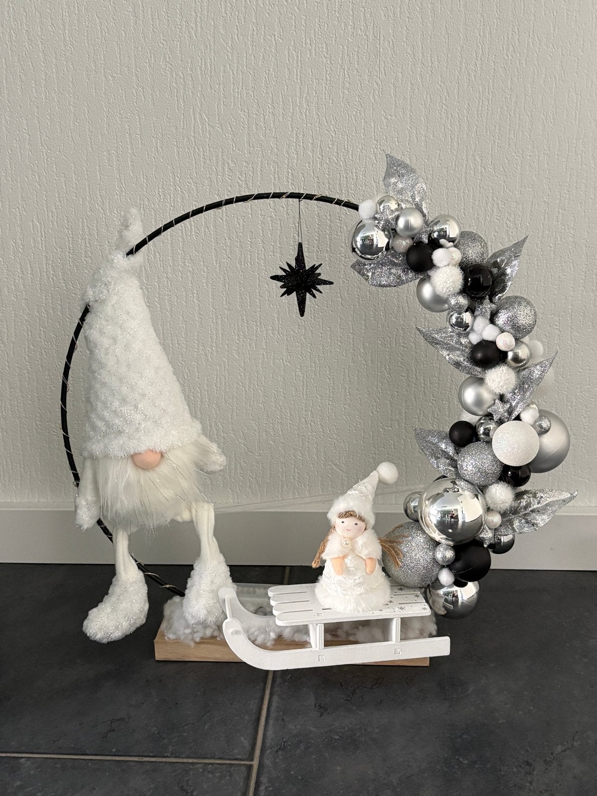 Kerstring met licht, Diversen, Ophalen