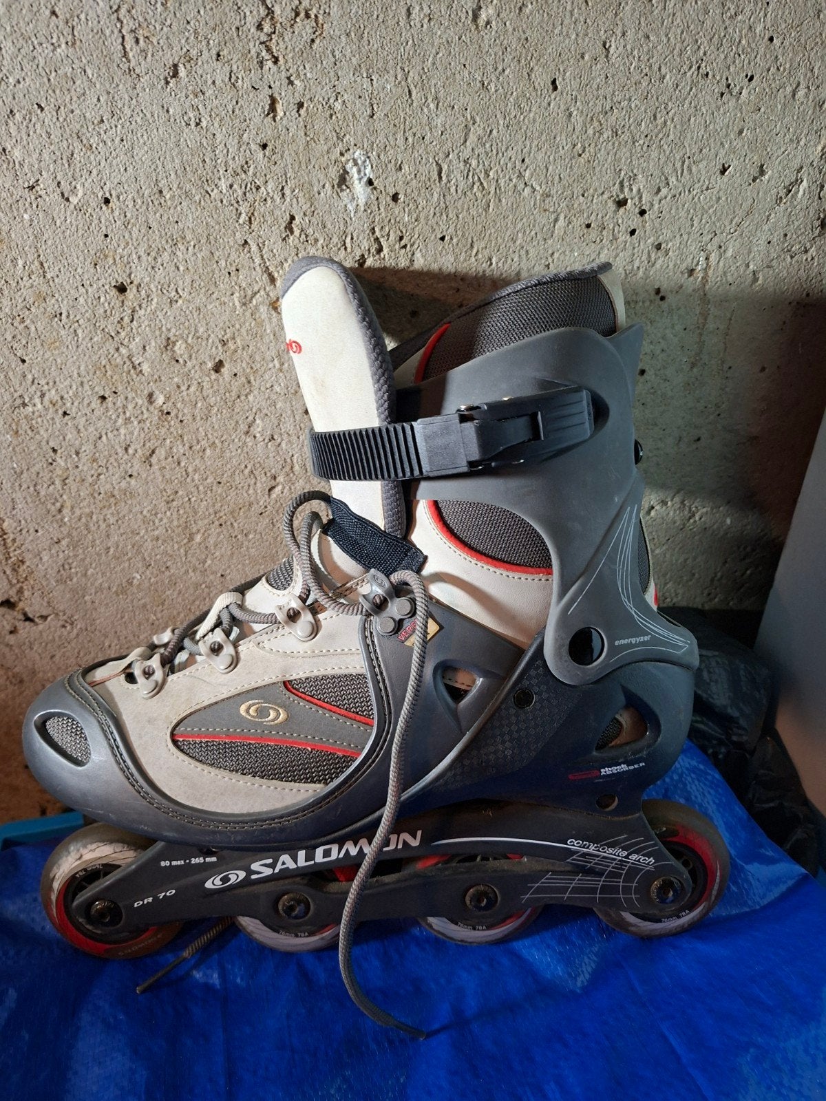 Salomon Inline Skates - Maat 44- Inclusief Tas, Ophalen, Gebruikt, Dames, Salomon