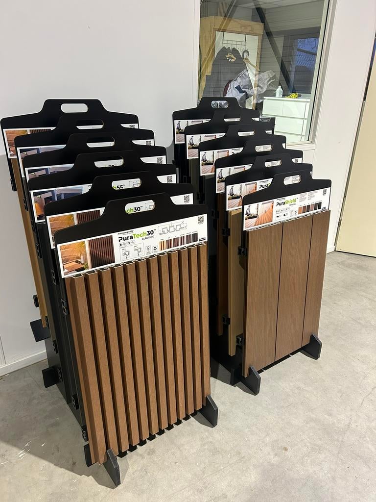 Composiet gevelbekleding en vlonder, Ophalen of Verzenden, Nieuw, 250 cm of meer, Planken