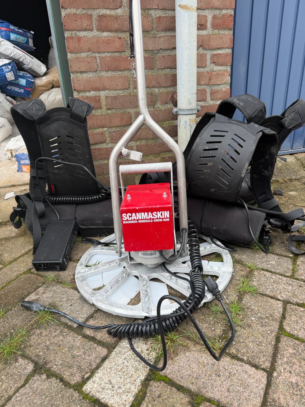 Scanmaskin vlindermachine met 3 accupacks, Ophalen, Zo goed als nieuw
