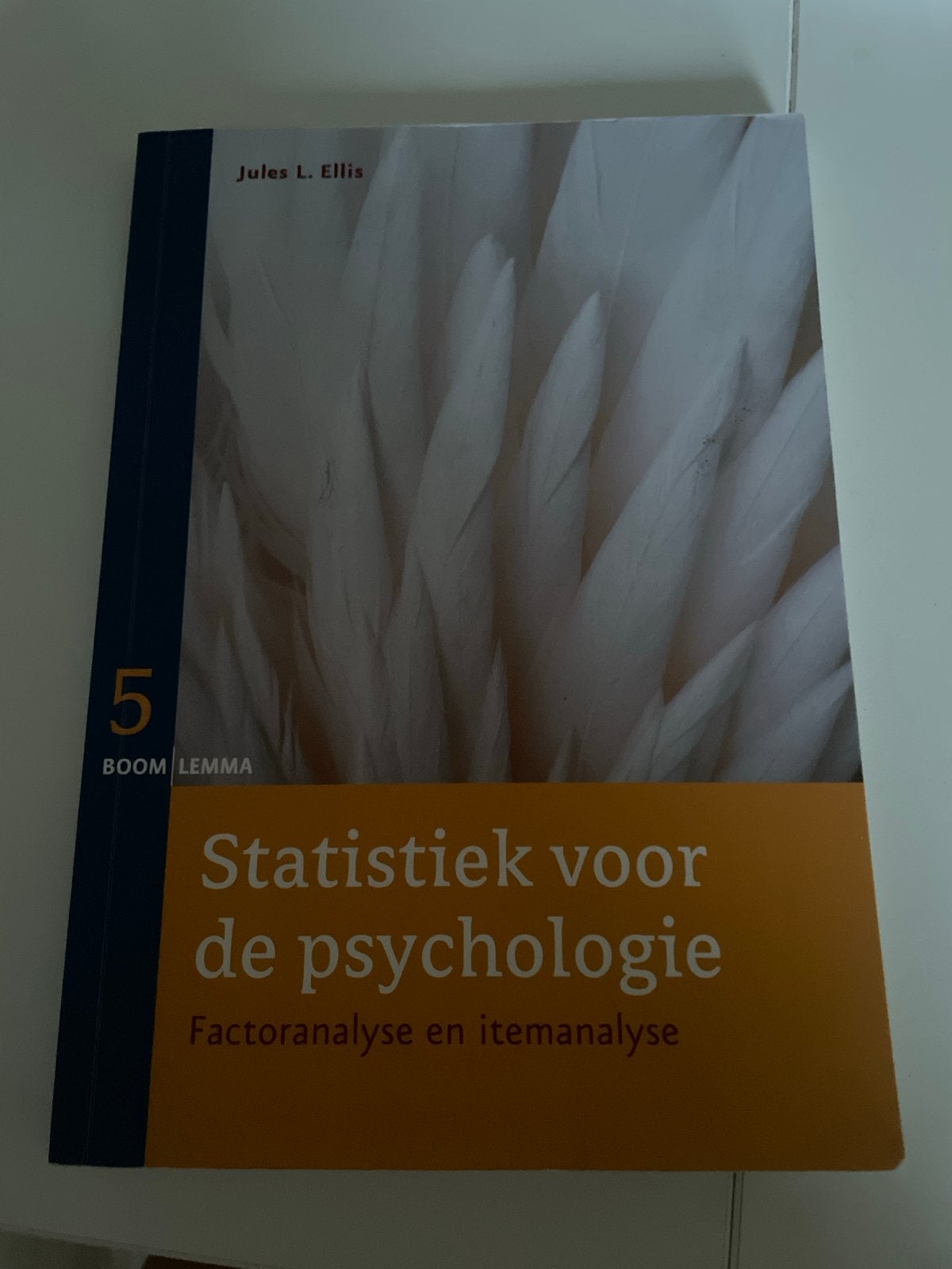 Statistiek voor de psychologie - Factoranalyse en itemanalys, Ophalen of Verzenden, Gamma, Zo goed als nieuw, WO