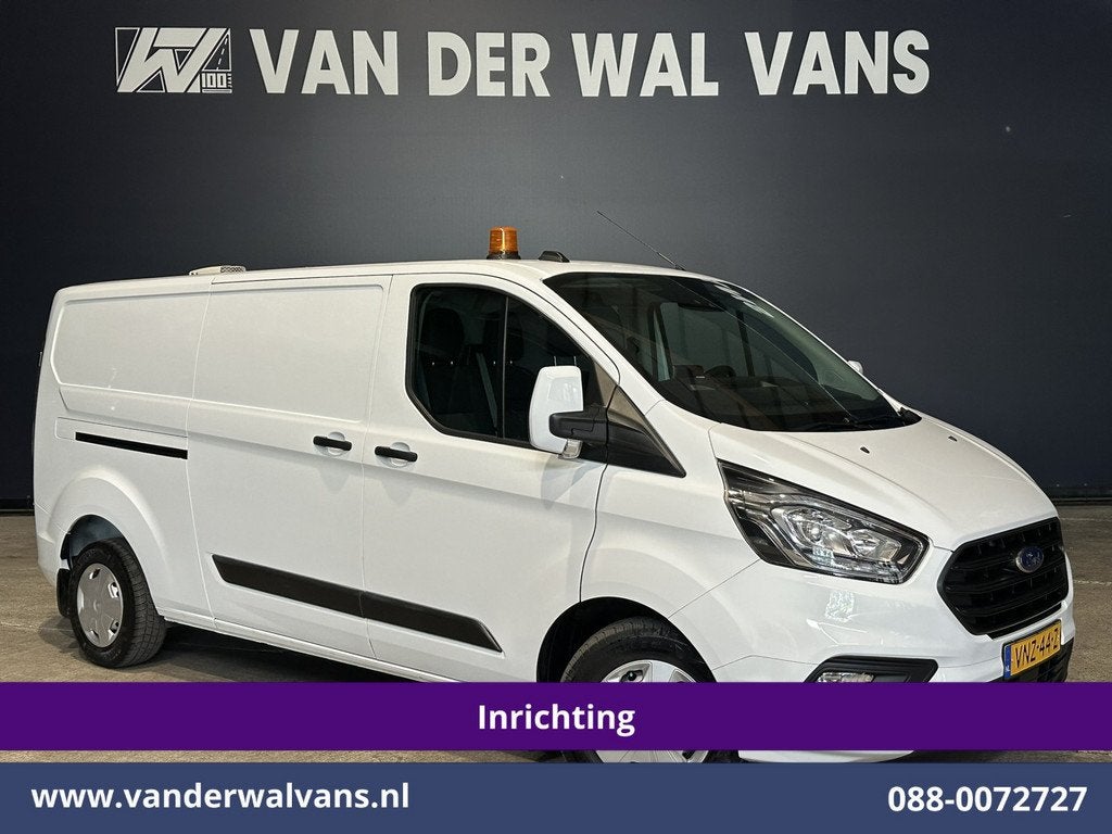 Ford Transit Custom 2.0 TDCI 131pk L2H1 Inrichting Euro6 Air, Voorwielaandrijving, 4 cilinders, 1991 kg, 2800 kg
