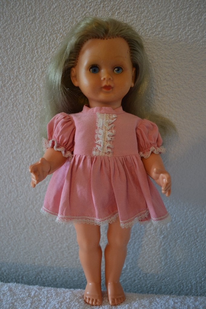 Mooi wildebras popje uit de jaren ca. 1960 NR 7062, Ophalen of Verzenden, Zo goed als nieuw, Pop
