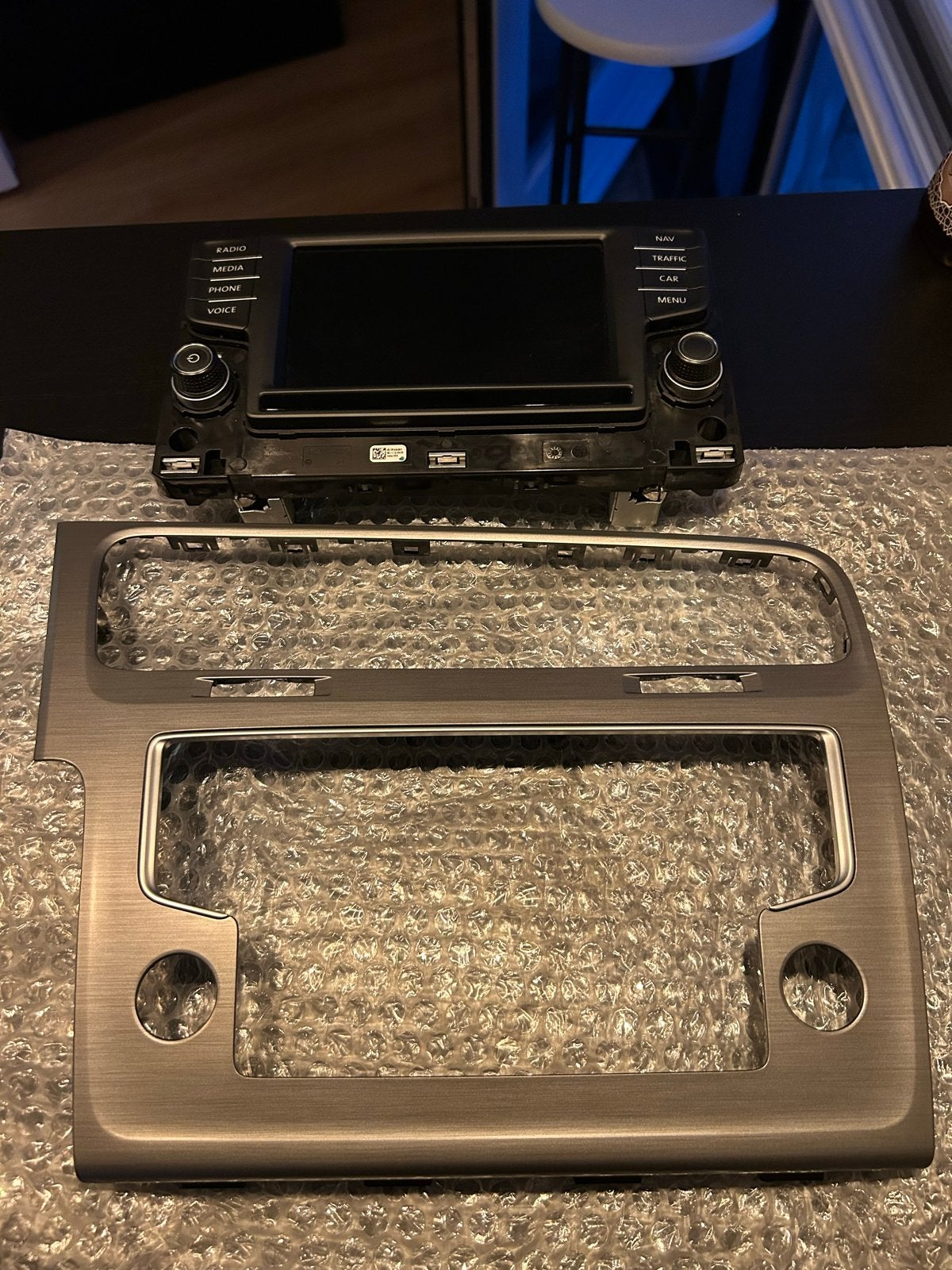 Volkswagen MIB2 display en omlijsting, Ophalen of Verzenden, Gebruikt