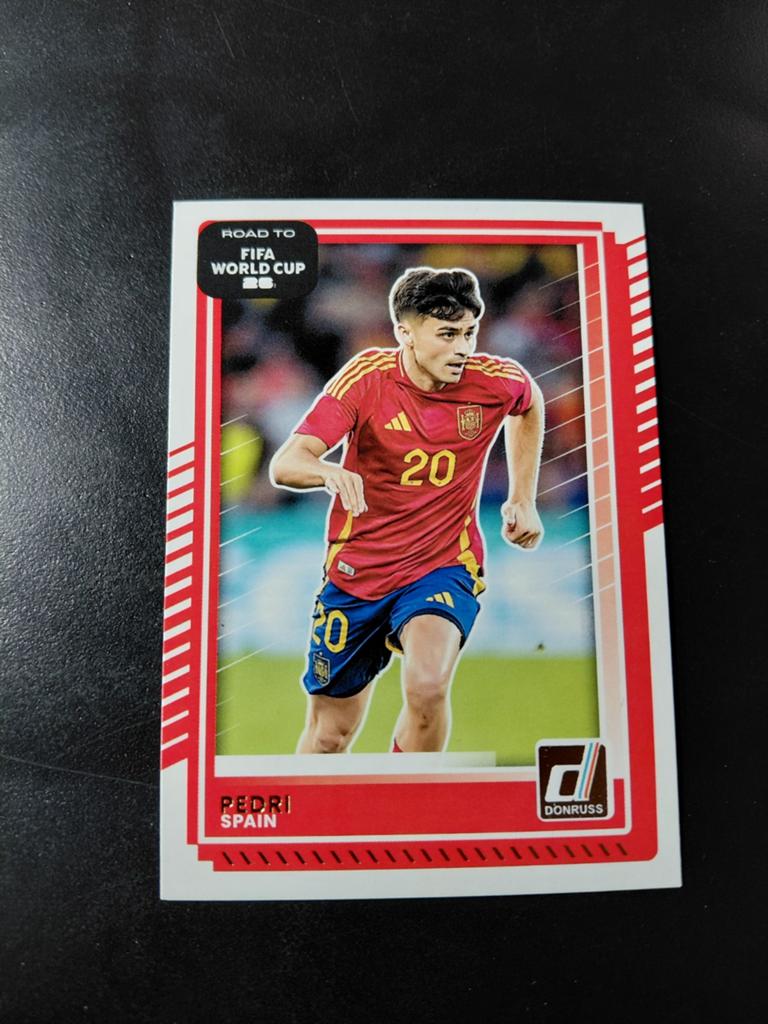Pedri (spanje) panini donruss wk 2026, Ophalen of Verzenden, Nieuw, Buitenlandse clubs, Poster, Plaatje of Sticker