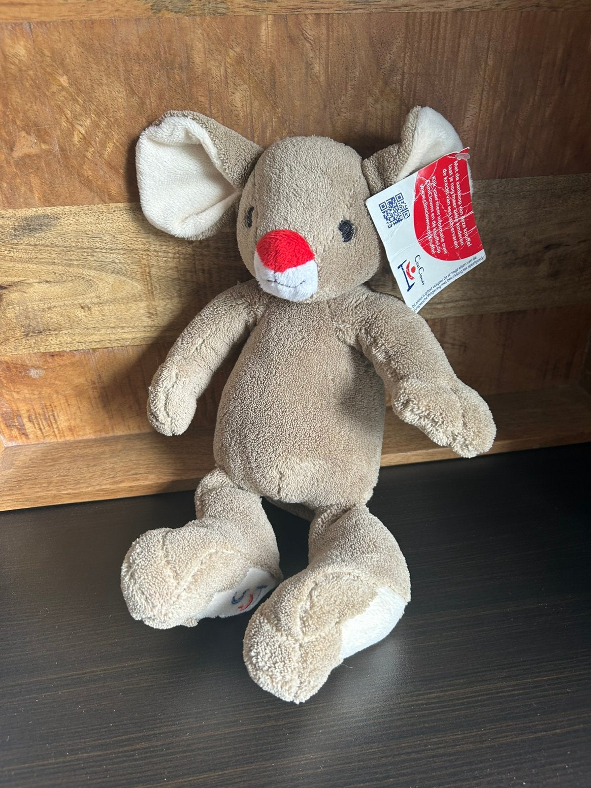 Clini clowns cliniclowns muis knuffel knuffeltje nieuw, Verzenden, Nieuw, Overige typen
