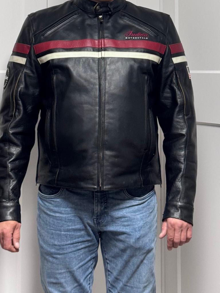 Te koop: Originele Indian Motorcycle leren motorjas, Ophalen, Tweedehands, Heren, Jas | leer