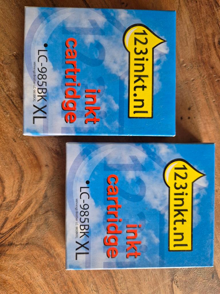 2x 123 inkt carrière lc 985 bk, Ophalen of Verzenden, Nieuw