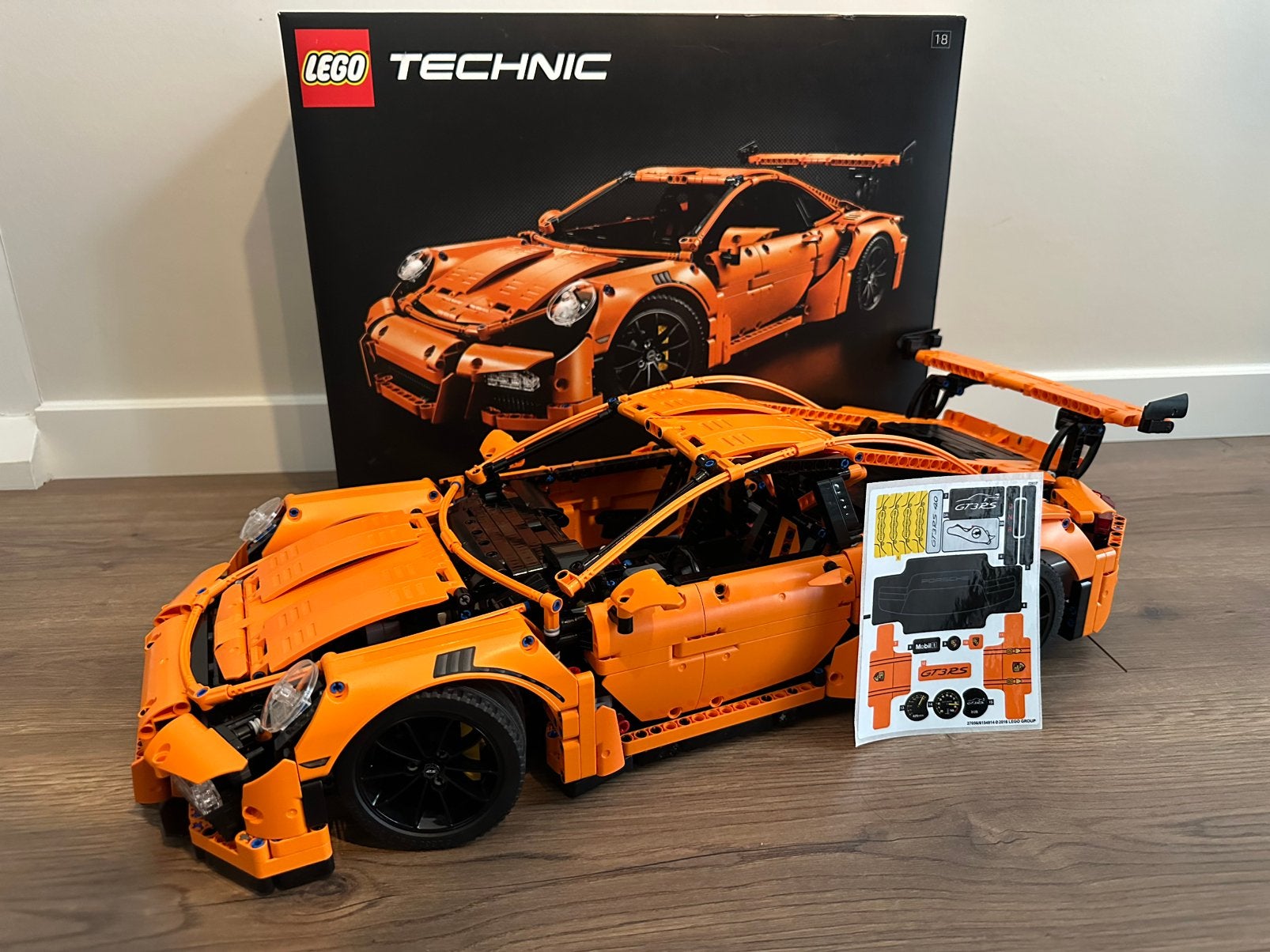 LEGO Technic Porsche 911 GT3 RS 42056 991, Compleet, Lego, Ophalen of Verzenden, Zo goed als nieuw