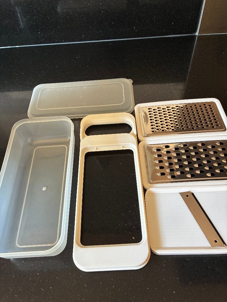 Groentesnijder Handmatig Groenterasp Kaas Komkommer enz., Kunststof, Nieuw, Ophalen of Verzenden, Snijmachine