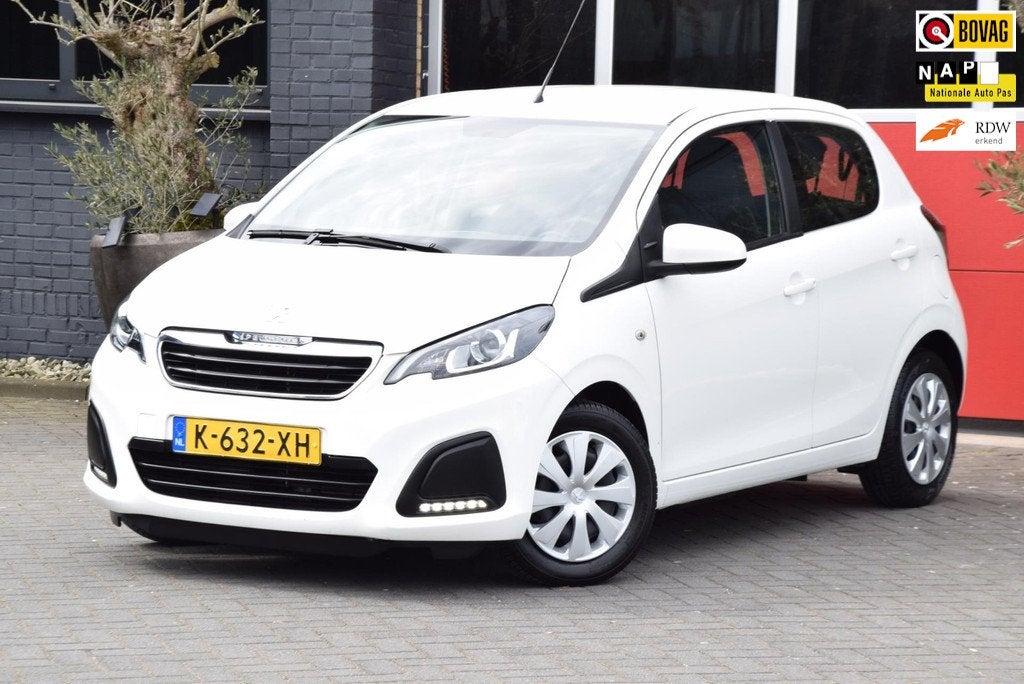 Peugeot 108 1.0 e-VTi Active 2021 Airco 5 Deurs BT telefoon, Auto's, Peugeot, Voorwielaandrijving, Start-stop-systeem, Stof, 4 stoelen