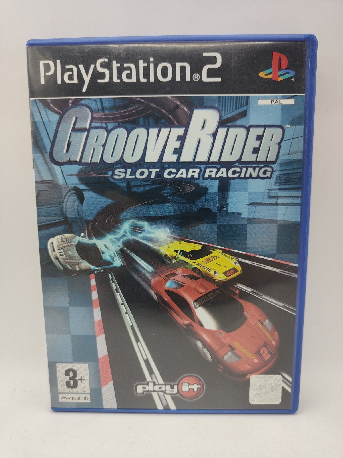 Groove Rider Slot Car Racing - PlayStation 2 (PS2), Spelcomputers en Games, Gebruikt, 1 speler, Ophalen of Verzenden, Onbekend