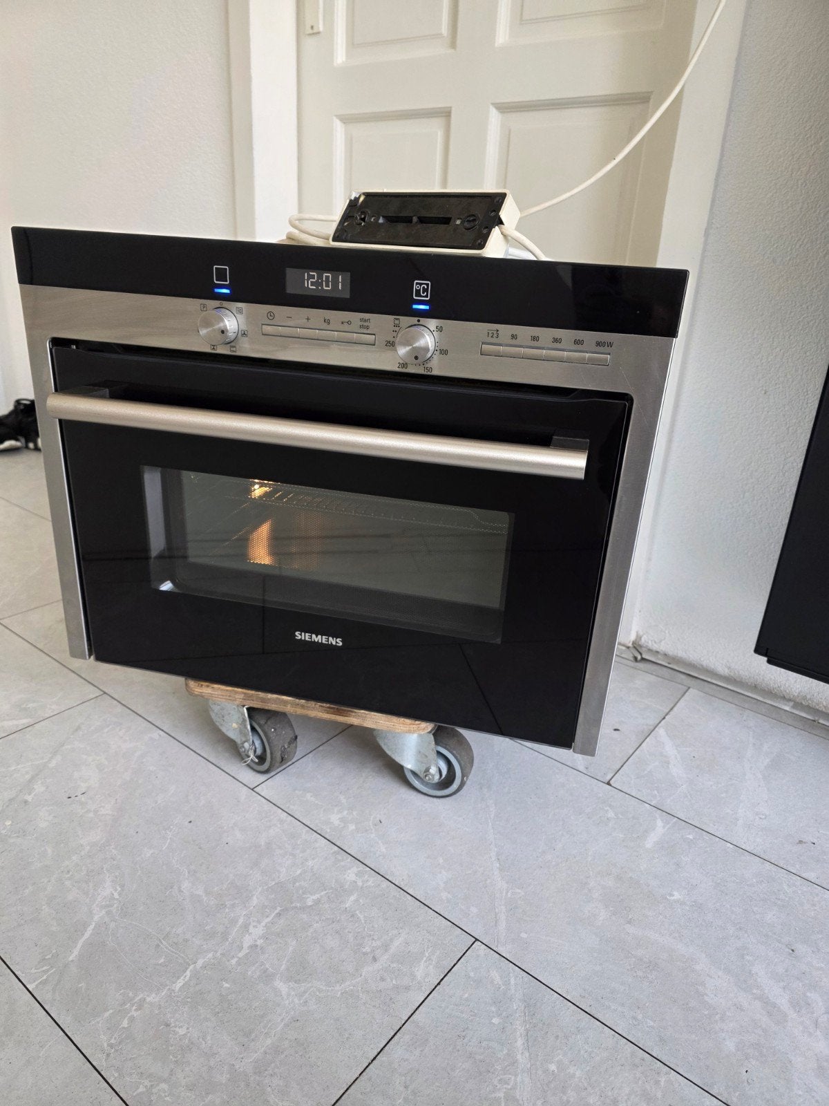 Siemens Inbouw Combi-magnetron 45x60 - Werkt Perfect, Minder dan 45 cm, 60 cm of meer, Siemens, Ophalen of Verzenden